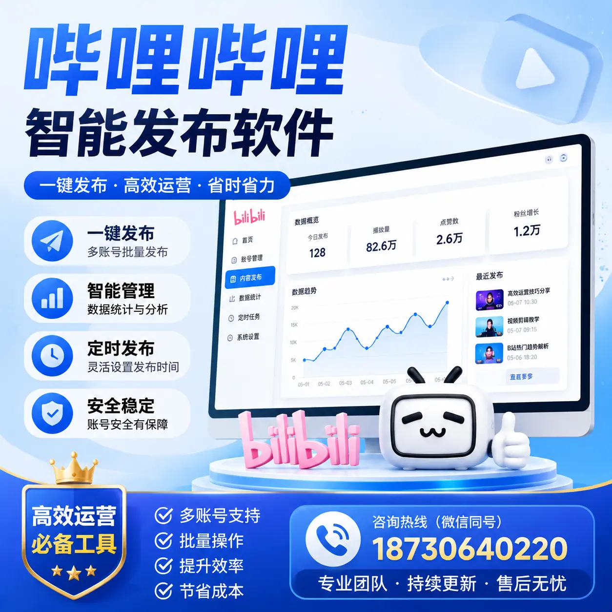 解密哔哩哔哩智能发布软件:功能与优势分析在 东城
